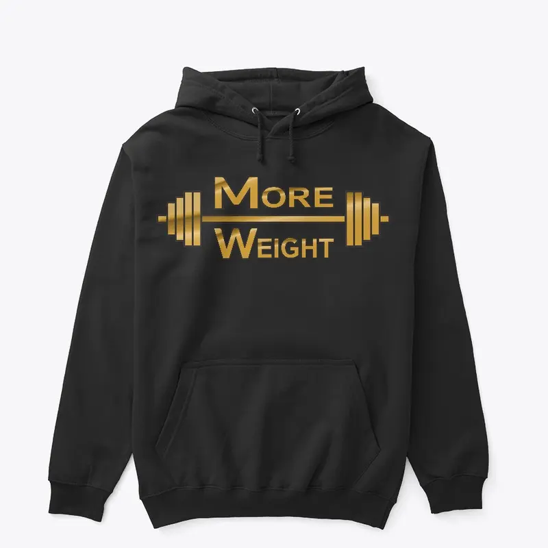 MORE WEIGHT BARBELL | GOLD AND BLACK